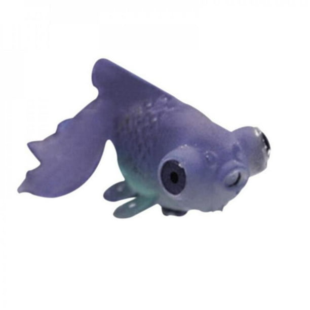 Fish Toy plastic figures GOLDFISH 6 piece set CUTE GLOW IN DARK Fish Toy plastic figures GOLDFISH 6 piece set CUTE GLOW IN DARK